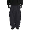 thumbnail image 5 of Luvrsol Big and Tall Men's Work Pants Solid Loose-Fit Straight-Leg Casual Cargo with Multiple Pockets, S-5XL, 5 of 6