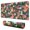 Pioneer Flower Floral-2, variant on Long Mouse Pads for Desk,Pioneer Flower Floral Print Pattern Desk Mats on Top Of Desks, Desk Mouse Pad Extra Large with 3mm Non-Slip Base and Stitched Edge for Gaming,Office,Work,Home 31.5"x11.8"