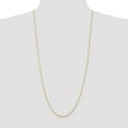 thumbnail image 2 of Auriga 10K Yellow Gold 1.5 mm Extra-Light Diamond-cut Rope Chain Necklace for Women 30", 2 of 6