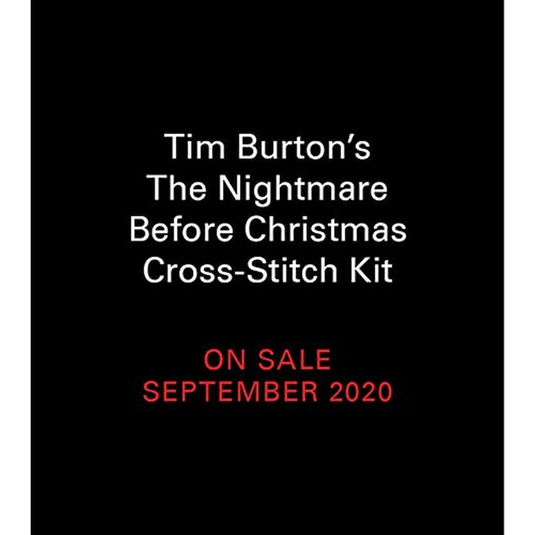 Disney Tim Burton's The Nightmare Before Christmas Cross-Stitch Kit (RP  Minis)