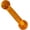 Orange, variant on 4 Gauge UV Reactive Green Acrylic Straight Barbell 4G Tongue Ring 5/8 Inch Monster Screwball PA Ring 15mm