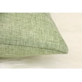 thumbnail image 2 of Aiking Home Woven Fine Faux Linen Throw Pillow Cover, size 24"x24", Moss, 2 of 3