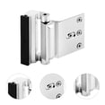 thumbnail image 1 of UPGRATOR Metal Reinforcement Lock For Front Door Lock Security Silver 1 Set, 1 of 7