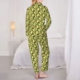 thumbnail image 3 of Bingfone Womens Pajama Sets Avocado Print,Long Sleeve Loungewear Pajamas Set-Large, 3 of 8