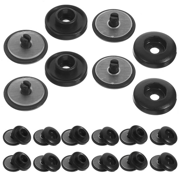 100 Sets Buttons for Clothes Fabric Snaps and Fasteners Kit Pins Sewing