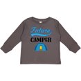 thumbnail image 3 of Inktastic Camping Future Camper Gift Boys or Girls Long Sleeve Toddler T-Shirt, 3 of 5