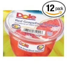 12 PACKS : Dole Red Grapefruit in Juice, 7 Ounce -- 12 per case. by