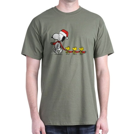 CafePress - Snoopy And Bird Friends - 100% Cotton T-Shirt - Walmart.com