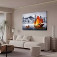 thumbnail image 3 of Póster en lienzo de Victoria Harbour, Hong Kong, decoración de dormitorio, paisaje deportivo, decoración de oficina, regalo, estilo marco, 20 x 30 cm, 3 of 8