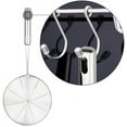 thumbnail image 3 of Stainless Steel Filter Screen Asian Strainer Ladle Stainless Steel Wire Skimmer Spoon with Handle for Kitchen Frying Food, Pasta, 3 of 5