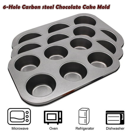 SMihono Kitchen Organizers and Storage Carbon steel Half Ball Mould DIY  Chocolate Cupcake Cake Muffin Baking Mold Kitchen Gadgets Must Have 2023