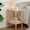 Retro, variant on Solid Wood End Table with Storage Shelf - Minimalist Bedside Table