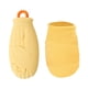 thumbnail image 5 of Bolsa de agua caliente Bolsa de agua caliente para clima frío Cómodo calentador de manos de silicona con bolsillo para las manos Funda de punto para Amarillo, 5 of 9