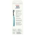 Colgate 360 Floss Tip Replaceable Head Toothbrush Starter Kit, 2 Brush Heads and Metal Handle