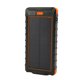 thumbnail image 5 of Cargador de teléfono solar portátil Banco de energía solar de 20000 mAh con brújula y linterna LED para exteriores Negro Naranja, 5 of 8