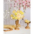 thumbnail image 4 of Combo de flores artificiales LITOYNAN, juego de cajas de flores amarillas, 4 of 7
