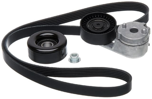 GO-PARTS Replacement for 2000-2006 Jeep Wrangler Serpentine Belt Drive  Component Kit (60 Aniversario / 65th Anniversary Edition / Rubicon / SE /  Sahara / Sport / Unlimited) 
