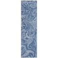 thumbnail image 2 of Addison Rugs Chantille Indoor/Outdoor Transitional Paisley Navy Washable Runner Rug, 2'3" x 7'6", 2 of 6