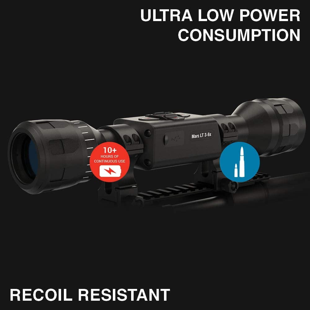 ATN Thor-LT, 320 2-4x Thermal  Scope Mossy Oak Elements Terra