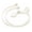 Rice white, variant on Long Tassles Ceongsam Closure Chinese Knots Frog Button Closure Coat Decorative Button