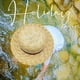 thumbnail image 4 of Memfish Straw Hat Anime Costume Caps Madelin Shank Hats Yellow Cosplay Strawhats with String Summer Beach Hats, 4 of 5
