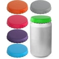 thumbnail image 1 of Tapas de silicona para latas de refresco (6 unidades, surtidas) Tapas para latas Tapas para latas Tapón para latas Protector para latas Tapón para latas Se adapta a latas de refresco estándar, 1 of 5