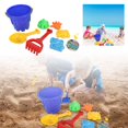 thumbnail image 3 of TechWave Easter Beach for Older Kids Inflatable Pool Large Beach Bucket 7 Piece Set With Tools Shovel Rake Summer Water Beach Play Toys Water Tools Children's Toys, 3 of 8