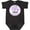 Black Leopard, variant on Inktastic I Wear Purple for My Mom Lupus Awareness Boys or Girls Baby Bodysuit