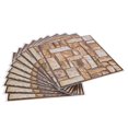 thumbnail image 4 of Etiqueta engomada del azulejo 3D, papel tapiz autoadhesivo impermeable de PVC, decoración de la pared del hogar para cocina y baño, 4 of 14