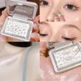thumbnail image 2 of Resaltador con purpurina Heallor, textura de puré de patatas, contorno de cara, iluminador brillante, paleta de maquillaje, Cosm ligero con agua, 2 of 5