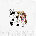thumbnail image 4 of Inktastic I'm Two-cowgirl Riding Horse Birthday Girls Toddler Dress, 4 of 5