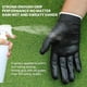 thumbnail image 4 of Guante de golf para hombre Finger Ten, paquete de agarre para lluvia para mano izquierda, ajuste duradero para todo tipo de clima, húmedo y caliente (negro, extragrande), 4 of 5