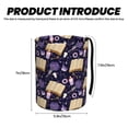 thumbnail image 3 of Kdxio Lavender Flowers Car Trash Can Garbage Car Accessories Trash Can Car Waste Bin for for Driver and Passenger Any Vehicle, 3 of 7