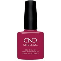 CND Shellac Gel Nail Polish How Merlot (Red/Burgundy) 0.25 Ounce