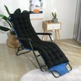 thumbnail image 2 of JilgTeok 1 Packs Rocking Chair Cushions Thickened Recliner Cushion Napping Folding Chair Mat Comfortable for Home Office Chair, 2 of 6