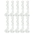 thumbnail image 1 of 10 Uds. Lámpara colgante de acrílico con iluminación de diamantes, accesorios de decoración para candelabro colgante, 1 of 12