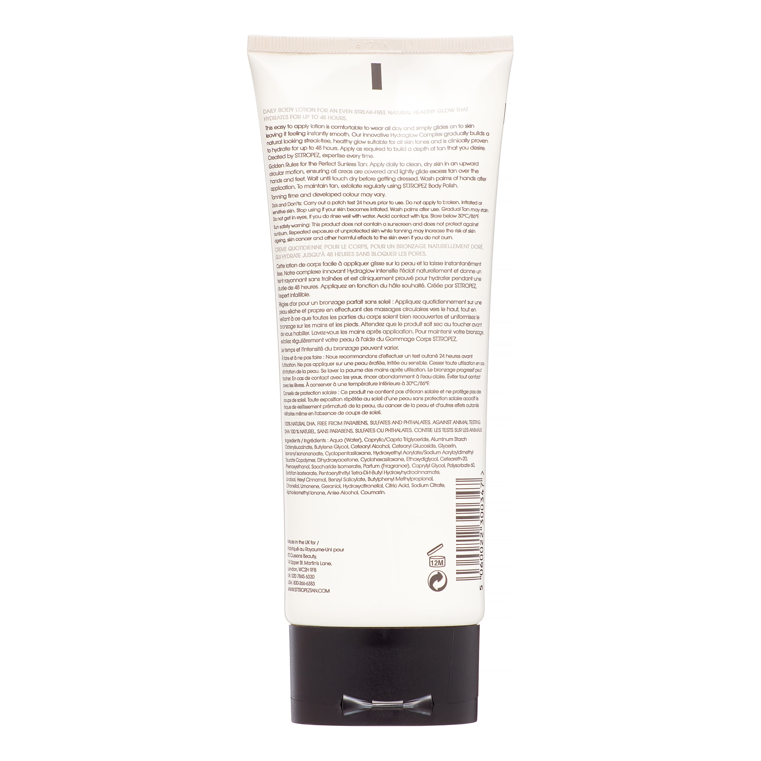 ($25 Value) St. Tropez Gradual Self Tan Everyday Body Lotion, Light/Medium, 6.7 Oz