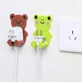 thumbnail image 3 of serony Home Office Wall Adhesive Plastic Power Plug Socket Holder Hanger Hook Rack, 3 of 6
