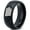 Black Dome Polish Tungsten, variant on Tungsten Iowa Hawkeye State Band Ring 8mm Men Women Comfort Fit Gray Flat Cut Brushed Polished