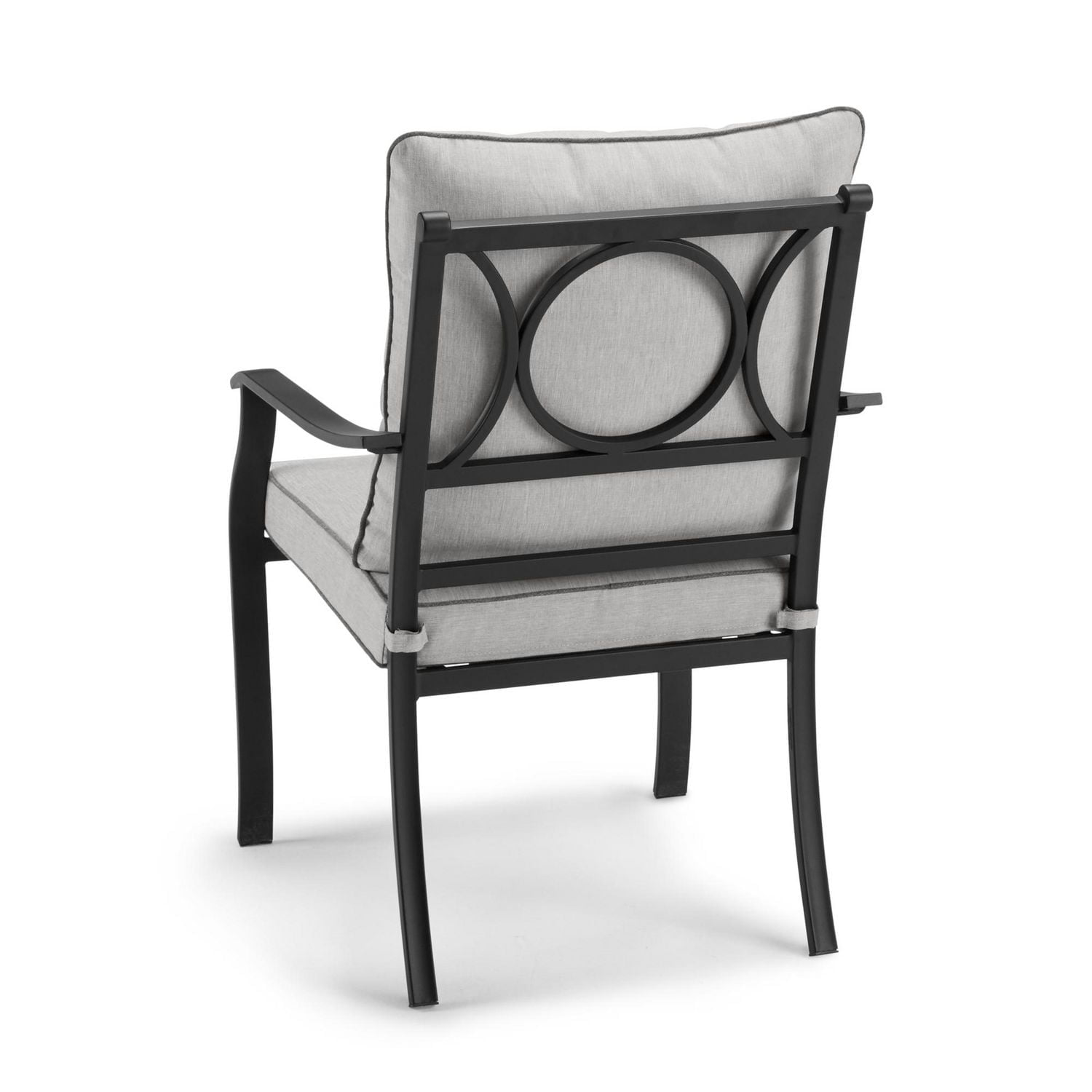 HOMETRENDS Newport 7-Piece Steel Outdoor Patio Dining Set with Cushions, Beige