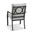 thumbnail image 2 of HOMETRENDS Newport 7-Piece Steel Outdoor Patio Dining Set with Cushions, Beige, 2 of 9
