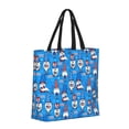 thumbnail image 2 of Vsdgher Gnomes in USA print Tote Bag for Women Shoulder Bag with Zipper Large Shoulder Bag Handle Handbag Portable Washable for Travel, Work, 2 of 8