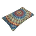 thumbnail image 3 of EasygdpRound Mandala Polyester Fiber Double-Sided Pillowcase,Super Soft,Comfortable And Luxurious Pillowcase,Not Easy To Break Or Deform- 20"X30", 3 of 9