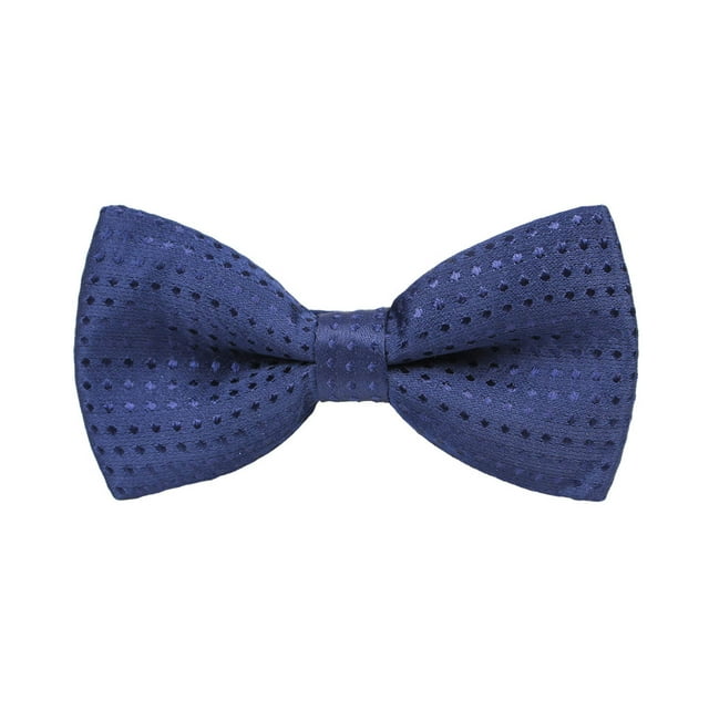 Youkk Dot Pre-tied Bow Tie For Girls Boys Reusable And Easy To Clean Wide Applications Adjustable Clips All Tibetan Blue