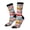 3 Black, variant on Cute Cars Print Adult Socks for Men & Women,Calf Socks, Ankle Socks,Boots Socks,Breathable Casual Sock,Unisex Crew Socks