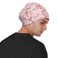 thumbnail image 4 of Naloa Orchids Flowers Soft Beanie Hat, Knit Beanie Daily Beanie in Fine Knit for Women Men Winter Travel, Outdoor, 4 of 7