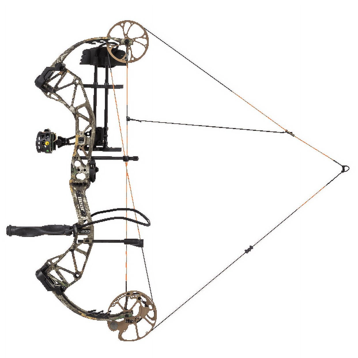 Bear Archery AV04A1100 Paradox Right-Hand Ready to Hunt Bowhunting Compound Bow Package