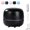 Black, variant on Portable Mini Desk Vacuum Cleaner, USB Rechargeable Keyboard Cleaner for Dust, Crumbs & Eraser Debris, Compact Desktop Vacuum with Cleaning Brush for Office, Home, Car, Workspace