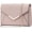 A-pink, variant on Women Elegant Faux Leather Evening Envelope Clutch Purse Foldover Bags for Party Wedding Prom