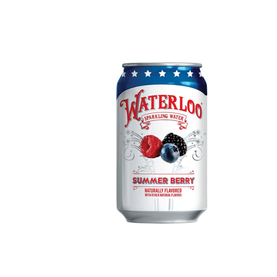 Waterloo Sparkling Water Variety Pack,Waterloo Sparkling Water Variety Pack Raspberry Nectarine, Blackberry Lemonade, Summer Berry 12 fl oz Cans 12 fl oz Cans, (6 Pack)